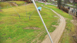 Spodní část sjezdovky skiareálu Karolinka