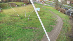 Spodní část sjezdovky skiareálu Karolinka