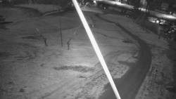 Spodní část sjezdovky skiareálu Karolinka