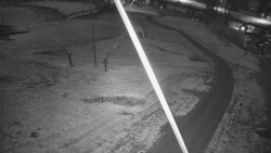 Spodní část sjezdovky skiareálu Karolinka