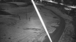 Spodní část sjezdovky skiareálu Karolinka