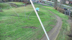 Spodní část sjezdovky skiareálu Karolinka