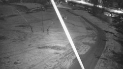 Spodní část sjezdovky skiareálu Karolinka