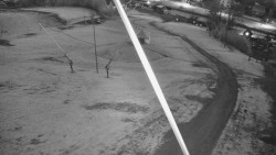 Spodní část sjezdovky skiareálu Karolinka