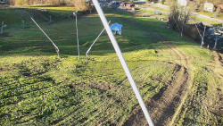 Spodní část sjezdovky skiareálu Karolinka