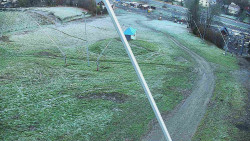 Spodní část sjezdovky skiareálu Karolinka