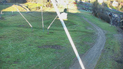 Spodní část sjezdovky skiareálu Karolinka