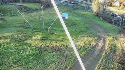 Spodní část sjezdovky skiareálu Karolinka