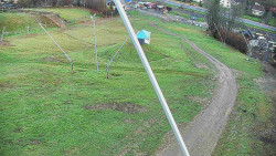 Spodní část sjezdovky skiareálu Karolinka