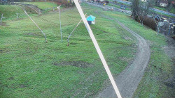 Spodní část sjezdovky skiareálu Karolinka