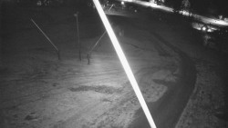 Spodní část sjezdovky skiareálu Karolinka