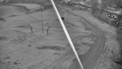 Spodní část sjezdovky skiareálu Karolinka