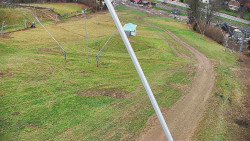 Spodní část sjezdovky skiareálu Karolinka