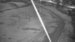 Spodní část sjezdovky skiareálu Karolinka