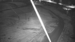 Spodní část sjezdovky skiareálu Karolinka