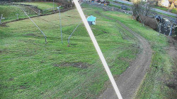 Spodní část sjezdovky skiareálu Karolinka