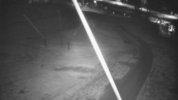 Spodní část sjezdovky skiareálu Karolinka