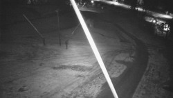 Spodní část sjezdovky skiareálu Karolinka