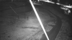 Spodní část sjezdovky skiareálu Karolinka