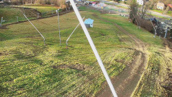 Spodní část sjezdovky skiareálu Karolinka