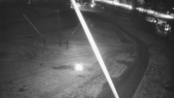 Spodní část sjezdovky skiareálu Karolinka