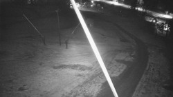 Spodní část sjezdovky skiareálu Karolinka