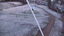 Spodní část sjezdovky skiareálu Karolinka