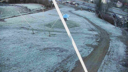 Spodní část sjezdovky skiareálu Karolinka