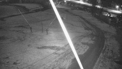 Spodní část sjezdovky skiareálu Karolinka