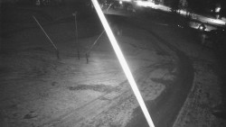 Spodní část sjezdovky skiareálu Karolinka