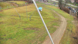 Spodní část sjezdovky skiareálu Karolinka