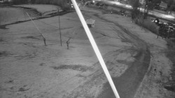 Spodní část sjezdovky skiareálu Karolinka