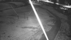 Spodní část sjezdovky skiareálu Karolinka