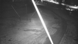 Spodní část sjezdovky skiareálu Karolinka