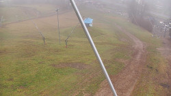 Spodní část sjezdovky skiareálu Karolinka