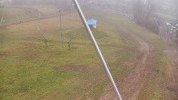 Spodní část sjezdovky skiareálu Karolinka