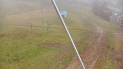 Spodní část sjezdovky skiareálu Karolinka