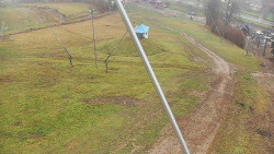 Spodní část sjezdovky skiareálu Karolinka