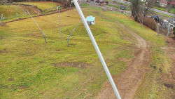 Spodní část sjezdovky skiareálu Karolinka