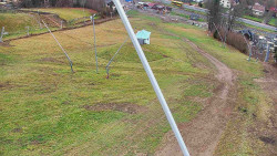 Spodní část sjezdovky skiareálu Karolinka