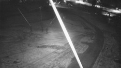 Spodní část sjezdovky skiareálu Karolinka