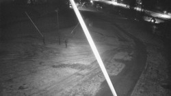 Spodní část sjezdovky skiareálu Karolinka