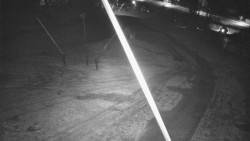 Spodní část sjezdovky skiareálu Karolinka