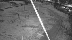 Spodní část sjezdovky skiareálu Karolinka