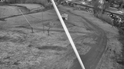 Spodní část sjezdovky skiareálu Karolinka