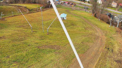 Spodní část sjezdovky skiareálu Karolinka