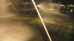 Spodní část sjezdovky skiareálu Karolinka