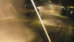 Spodní část sjezdovky skiareálu Karolinka