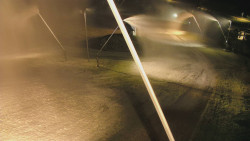 Spodní část sjezdovky skiareálu Karolinka