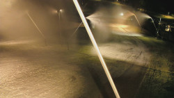 Spodní část sjezdovky skiareálu Karolinka